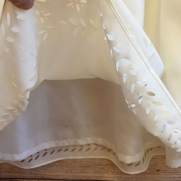J CREW FACTORY SKIRT WITH LASER CUT ACCENT - Picture 5 of 7